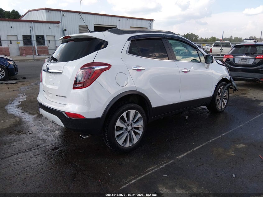 Vin: kl4cjasb2hb010022, lot: 46667921, buick encore preferred 20174
