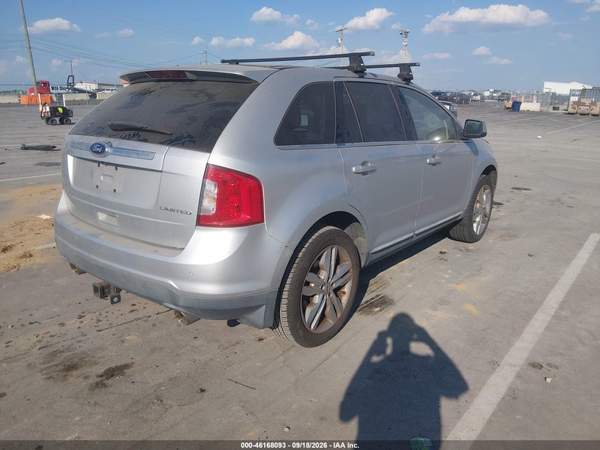 Vin: 2fmdk3kcxbba05966, lot: 46667935, ford edge limited 20114