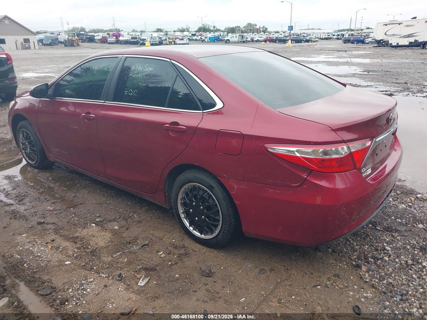 Vin: 4t1bf1fk5gu558155, lot: 46667942, toyota camry le 20163