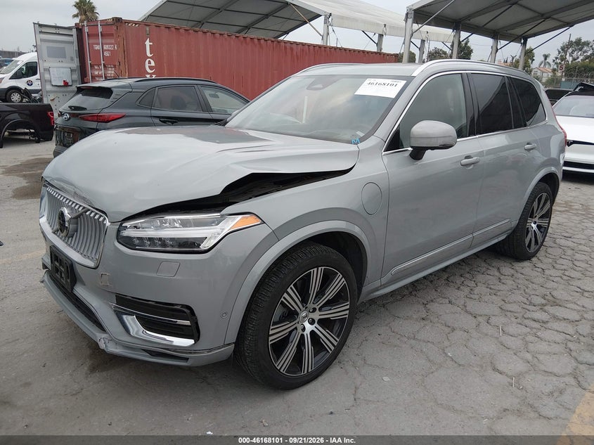 Vin: yv4h60cf0r1208546, lot: 46667943, volvo xc90 recharge plug-in hybrid t8 ultimate bright theme 7-seater 20242