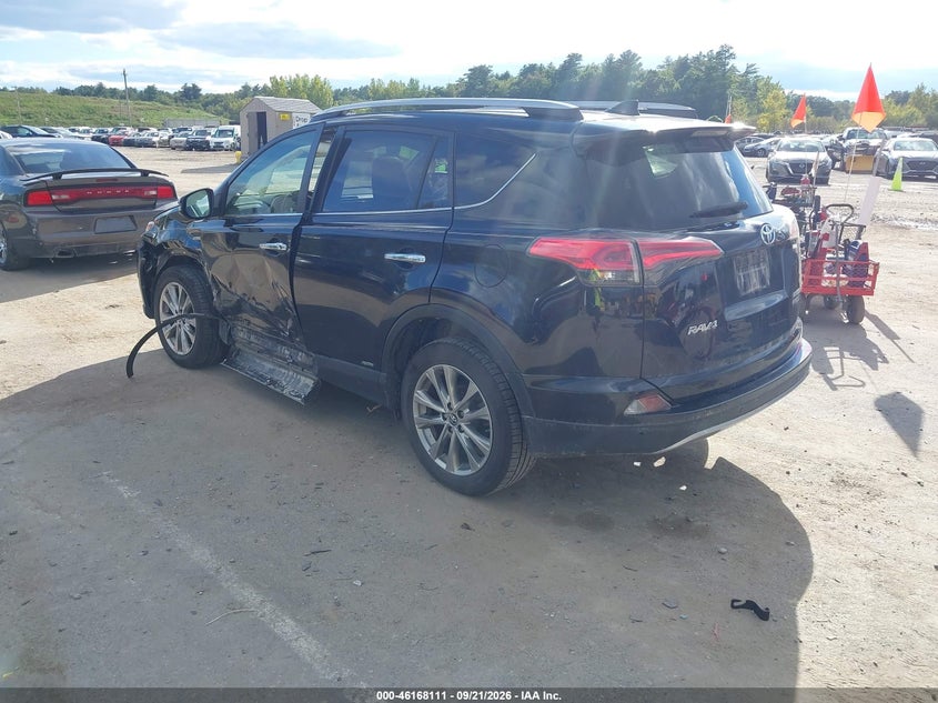 Vin: jtmdjrev4jd189155, lot: 46667952, toyota rav4 hybrid limited 20183
