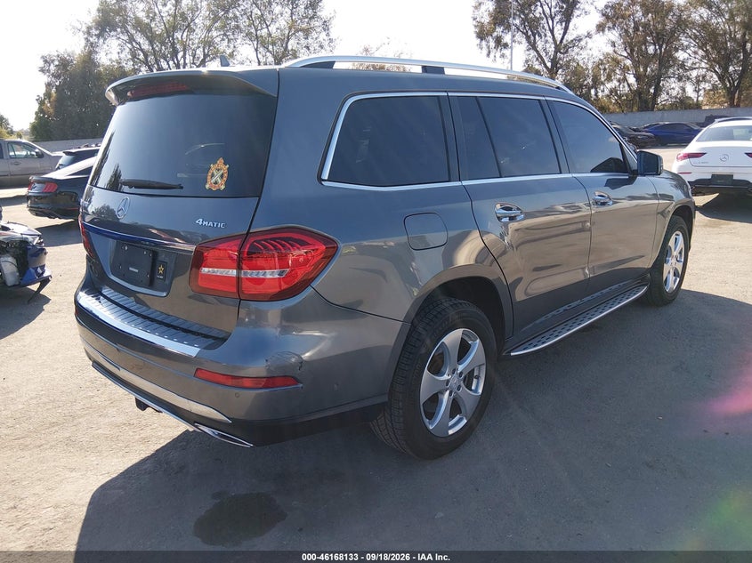 Vin: 4jgdf6ee9ha851190, lot: 46667975, mercedes-benz gls 450 4matic 20174