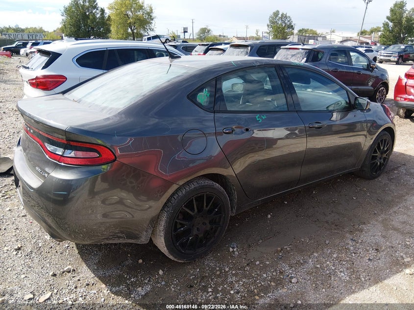 Vin: 1c3cdfbb7gd592507, lot: 46667989, dodge dart sxt 20164