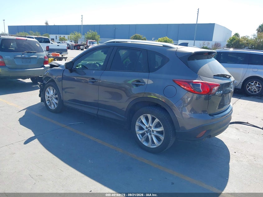 Vin: jm3ke2dy9f0543644, lot: 46668020, mazda cx-5 grand touring 20153