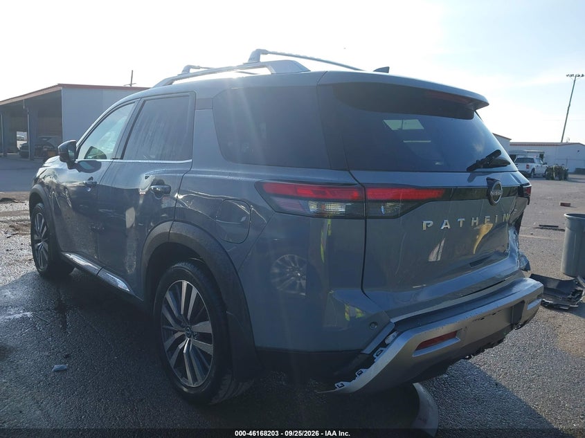 Vin: 5n1dr3dg6nc260825, lot: 46668045, nissan pathfinder platinum 20223