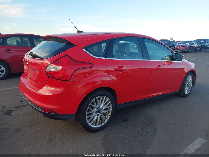 Vin: 1fahp3m24cl287427, lot: 46668057, ford focus sel 20124