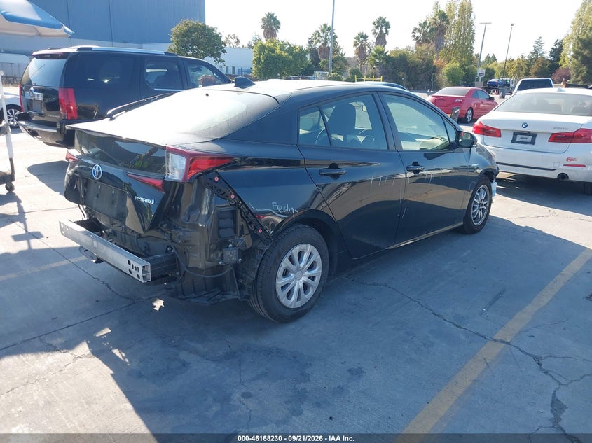 Vin: jtdkamfu2n3158899, lot: 46668072, toyota prius le 20224