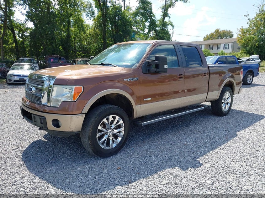 Vin: 1ftfw1et5bfd24966, lot: 46668078, ford f-150 lariat 20112