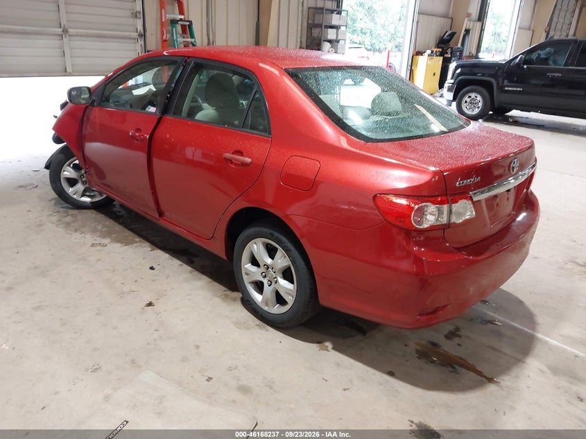 Vin: 2t1bu4ee5bc603379, lot: 46668079, toyota corolla le 20113