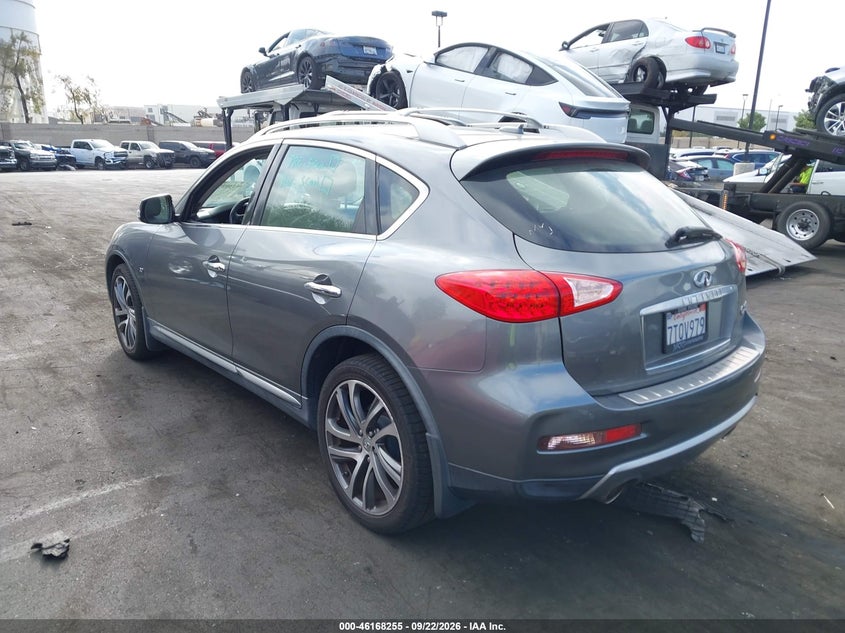 Vin: jn1bj0rp9gm235699, lot: 46668097, infiniti qx50 20163