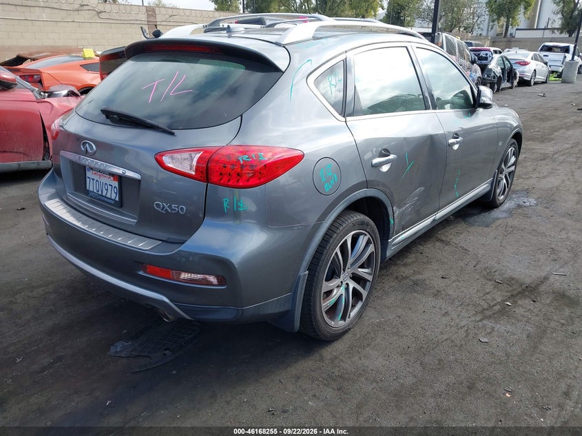 Vin: jn1bj0rp9gm235699, lot: 46668097, infiniti qx50 20164