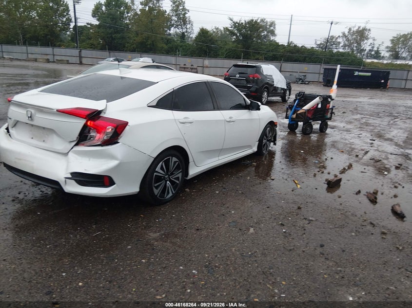 Vin: 19xfc1f85ge022887, lot: 46668106, honda civic ex-l 20164