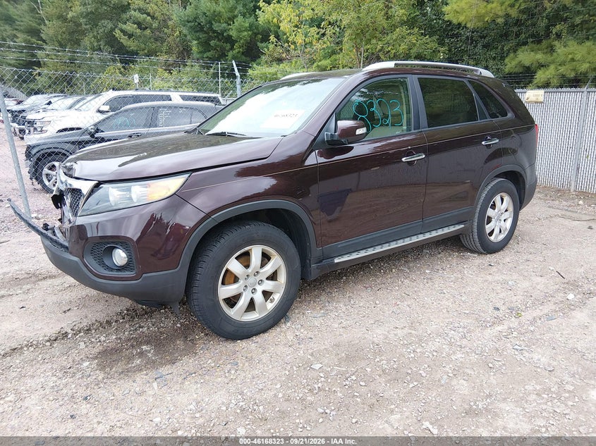 Vin: 5xykt4a67cg284770, lot: 46668165, kia sorento lx 20122