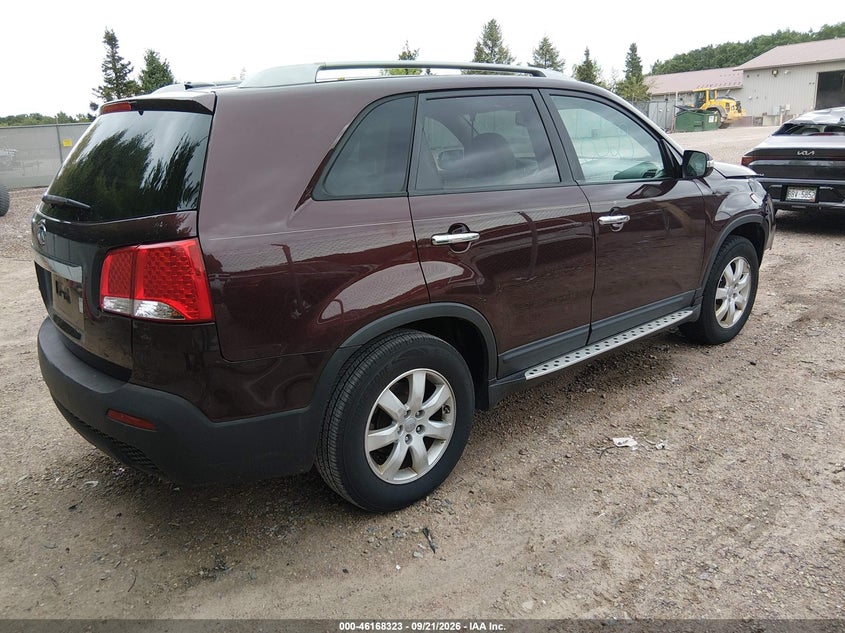 Vin: 5xykt4a67cg284770, lot: 46668165, kia sorento lx 20124