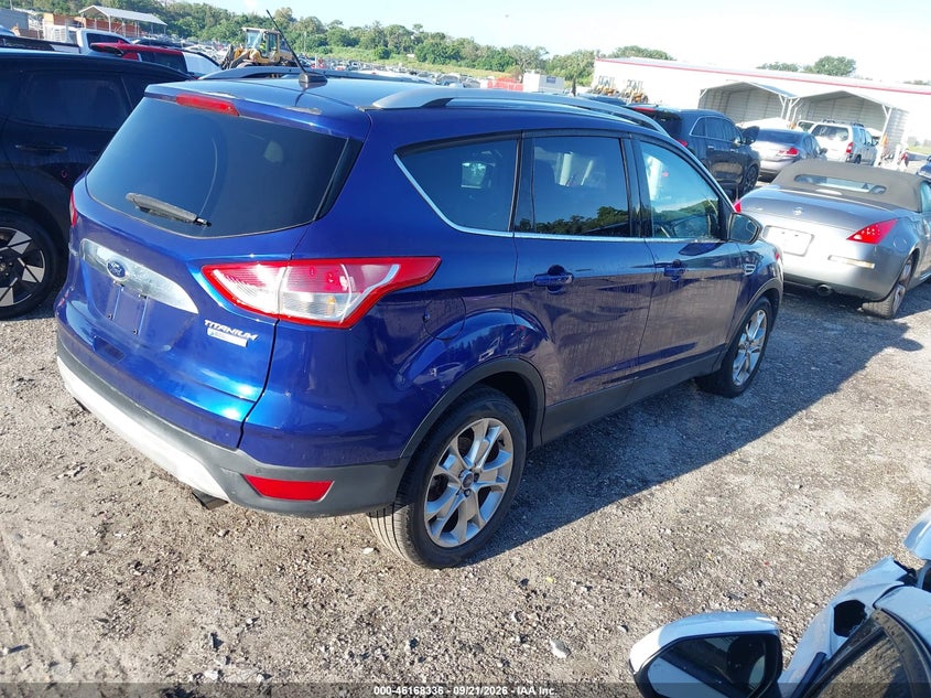 Vin: 1fmcu0j93eud59692, lot: 46668178, ford escape titanium 20144