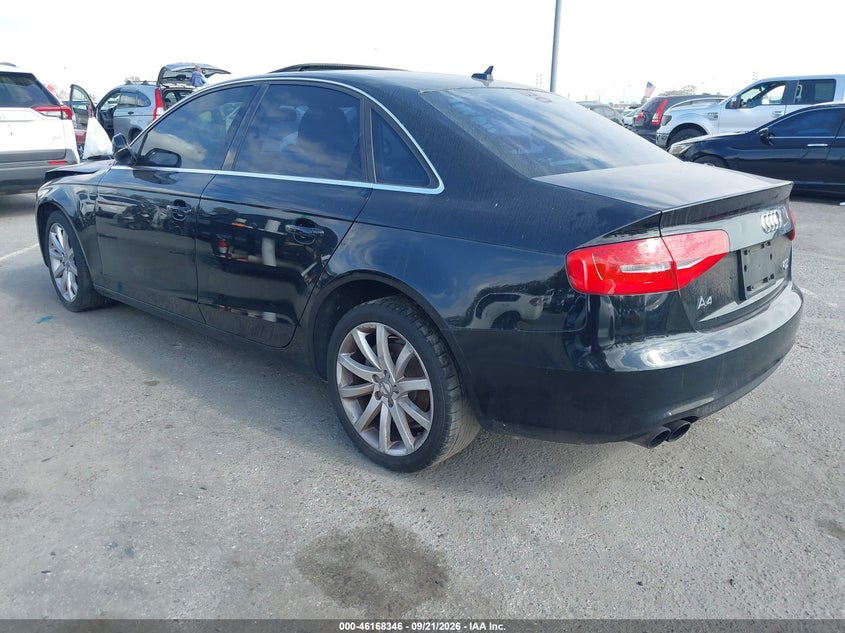 2013 AUDI A4 auction photo 3