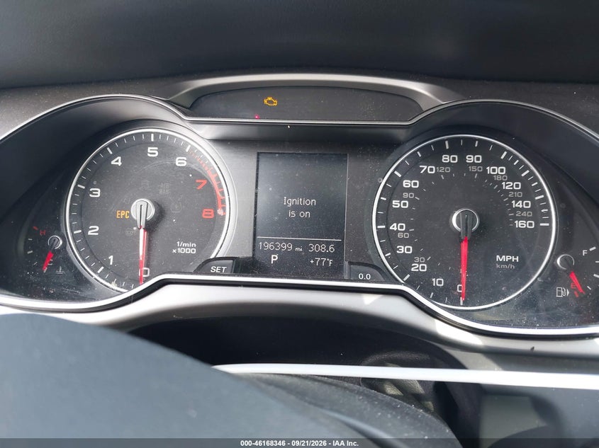 2013 AUDI A4 auction photo 7