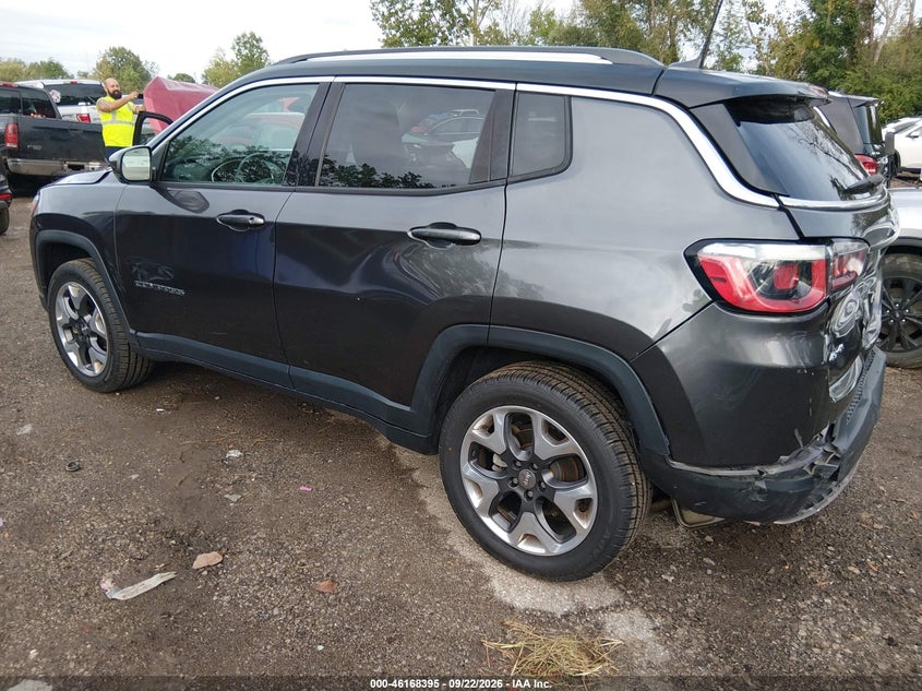 Vin: 3c4njdcb7kt761265, lot: 46668237, jeep compass limited 4x4 20193