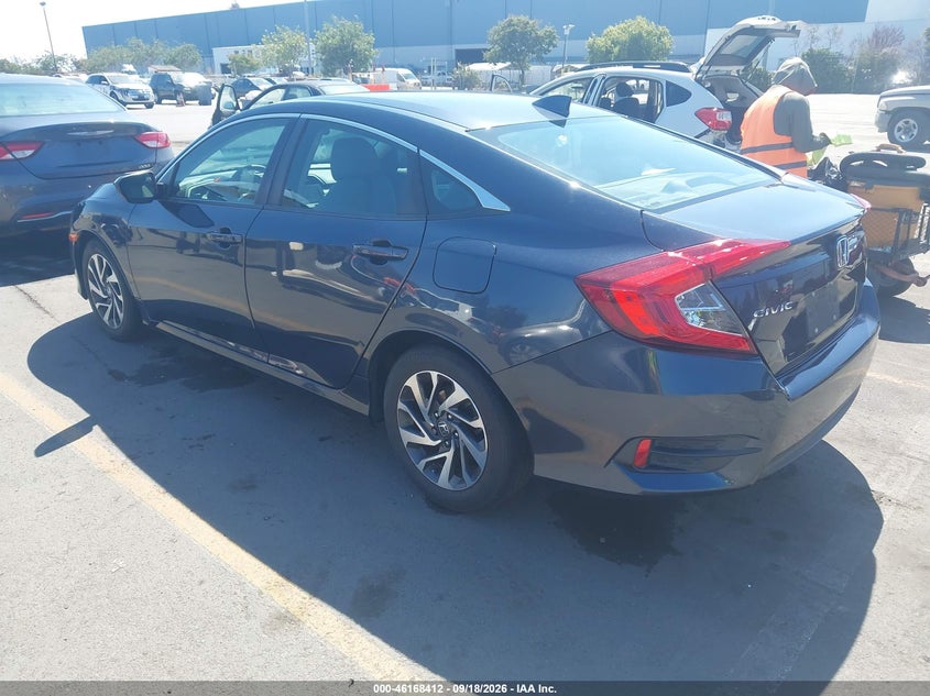 Vin: 19xfc2f75he209903, lot: 46668254, honda civic ex 20173