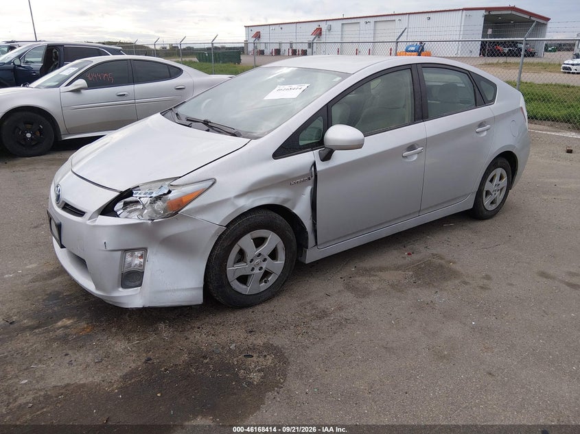 Vin: jtdkn3du0b1474343, lot: 46668255, toyota prius two 20112