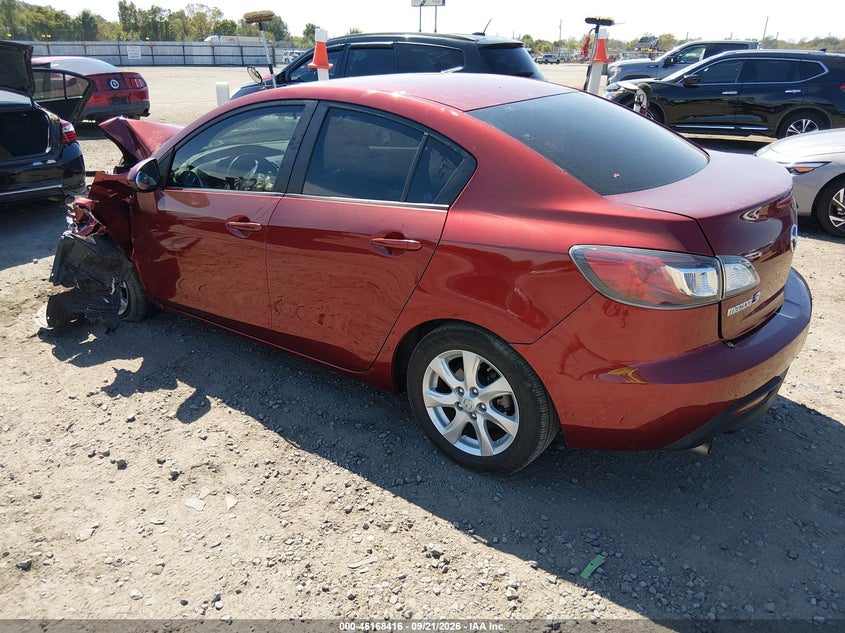 Vin: jm1bl1sf7a1344587, lot: 46668258, mazda mazda3 i touring 20103