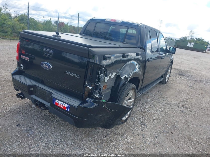 Vin: 1fmeu2d88aua26521, lot: 46668271, ford explorer sport trac limited 20104