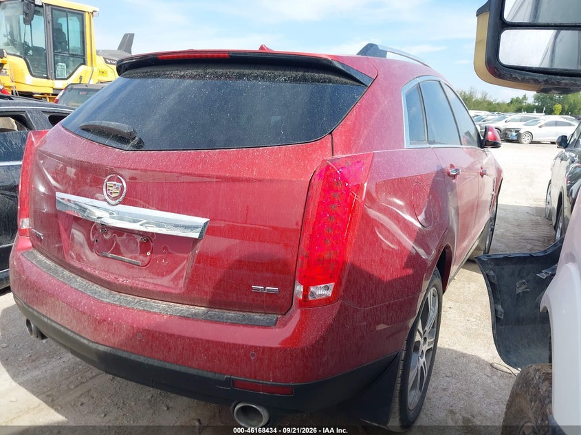 Vin: 3gyfnbe30cs525111, lot: 46668276, cadillac srx performance collection 20124