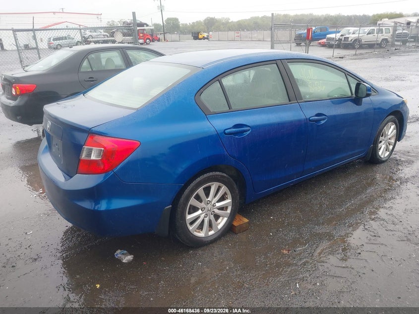 Vin: 19xfb2f85ce322934, lot: 46668278, honda civic ex 20124