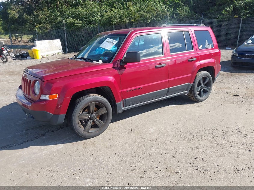 Vin: 1c4njpba5fd389771, lot: 46668322, jeep patriot altitude edition 20152