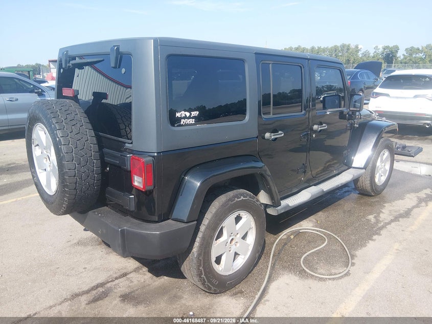 Vin: 1j4ba5h1xbl522405, lot: 46668329, jeep wrangler unlimited sahara 20114