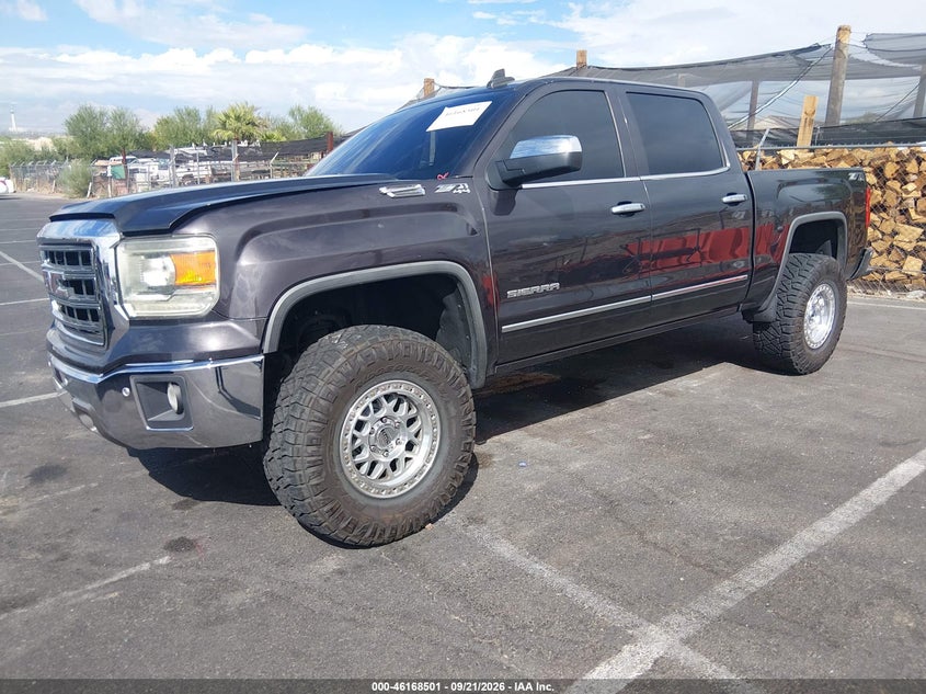 Vin: 3gtu2vecxfg106617, lot: 46668343, gmc sierra 1500 slt 20152