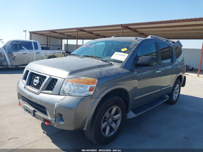 2015 Nissan Armada, Удар ззаду, IAAI, VIN 5N1AA0NC4FN607854 — фото 2