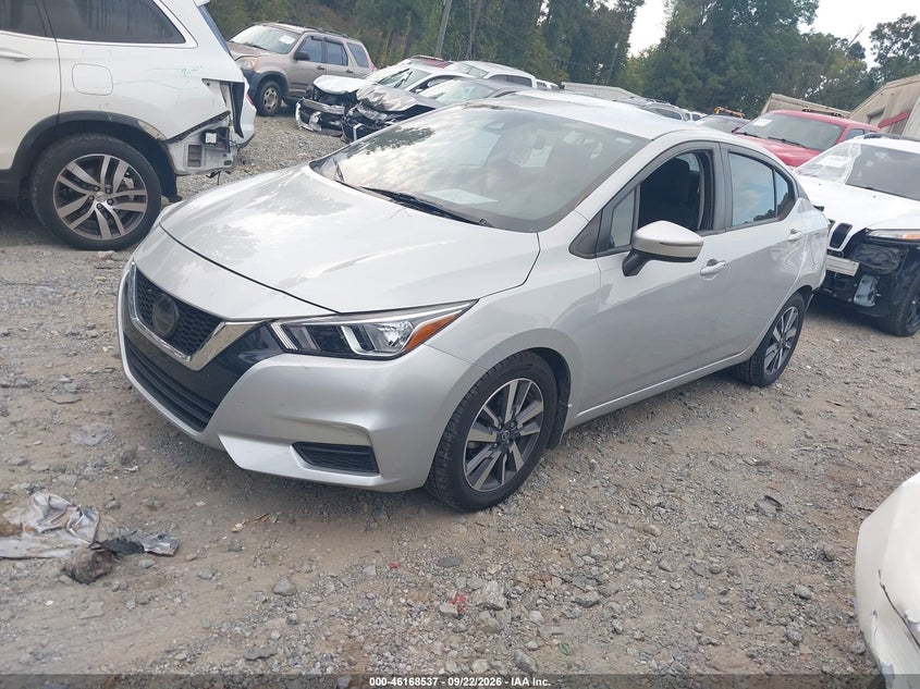 Vin: 3n1cn8ev3ll830080, lot: 46668379, nissan versa sv xtronic cvt 20202