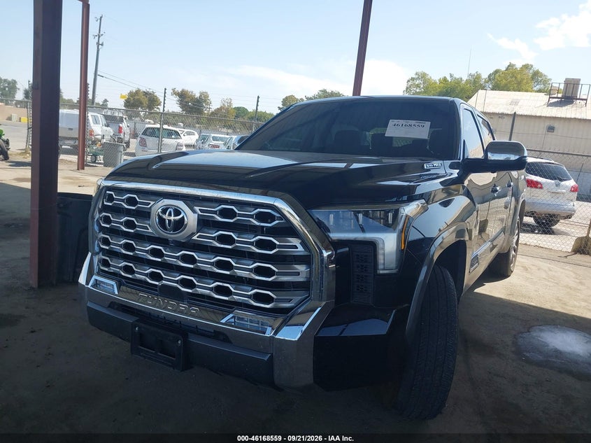 Vin: 5tfmc5ec8sx009418, lot: 46668401, toyota tundra hybrid 1794 edition crewmax 6.4' bed 20252