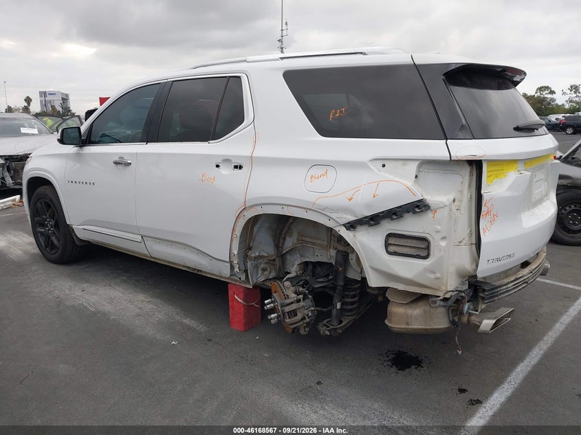 Vin: 1gnerkkwxkj321864, lot: 46668409, chevrolet traverse premier 20193