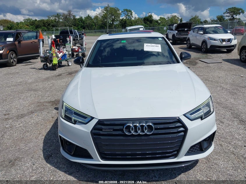 AUDI A4 2019 VIN WAUENAF45KN004149