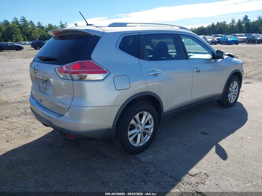 Vin: knmat2mv4gp639075, lot: 46668428, nissan rogue sv 20164