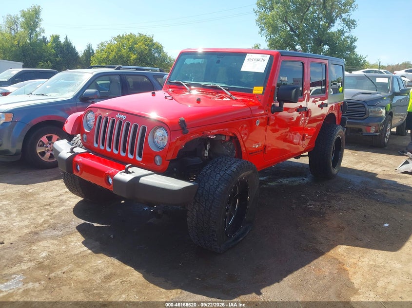 Vin: 1c4bjweg3hl592065, lot: 46668462, jeep wrangler unlimited sahara 20172
