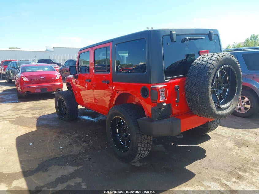 Vin: 1c4bjweg3hl592065, lot: 46668462, jeep wrangler unlimited sahara 20173