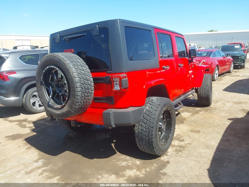Vin: 1c4bjweg3hl592065, lot: 46668462, jeep wrangler unlimited sahara 20174