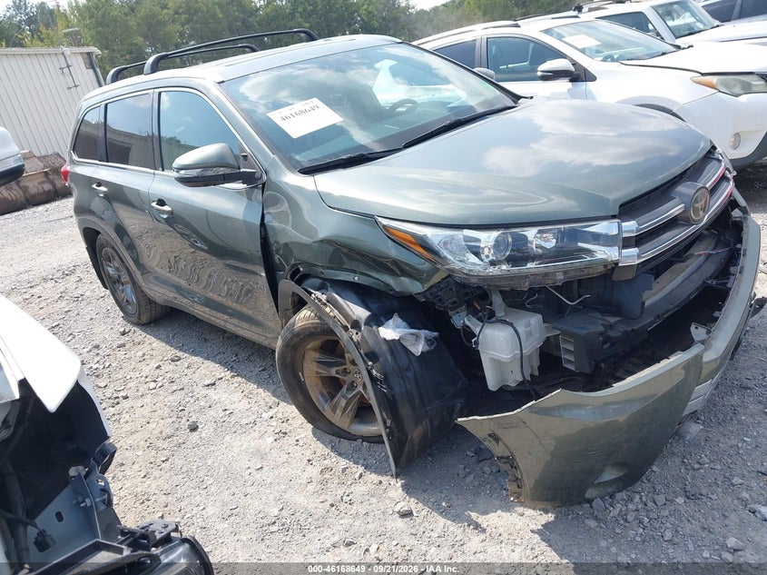 Vin: 5tddzrfh1ks968584, lot: 46668491, toyota highlander limited platinum 2019 img_1
