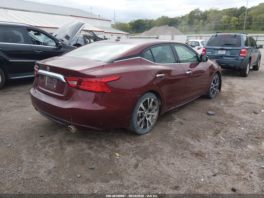 Vin: 1n4aa6ap9gc401657, lot: 46668509, nissan maxima 3.5 platinum/3.5 s/3.5 sl/3.5 sr/3.5 sv 20164
