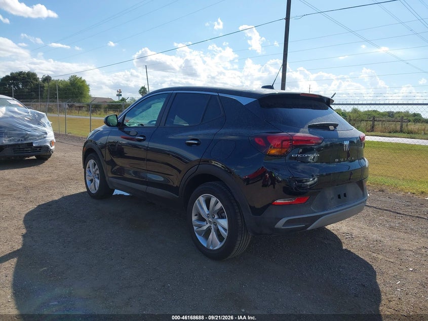 Vin: kl4ambsl4tb207165, lot: 46668530, buick encore gx preferred fwd 20263