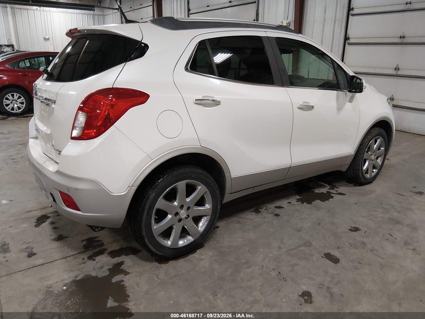 Vin: kl4cjhsb9eb650488, lot: 46668559, buick encore premium 20144