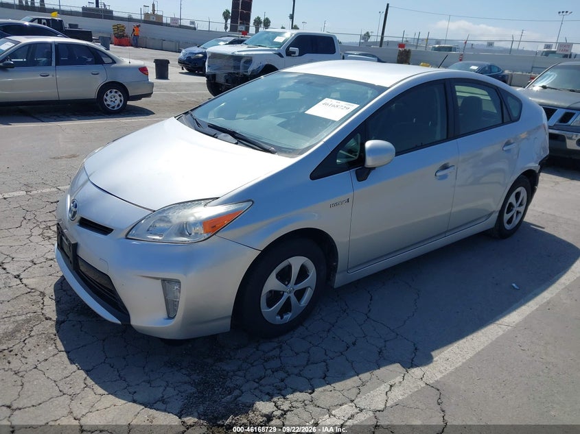 Vin: jtdkn3du7d5680934, lot: 46668571, toyota prius two 20132