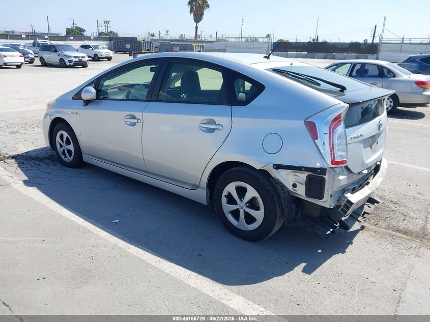 Vin: jtdkn3du7d5680934, lot: 46668571, toyota prius two 20133