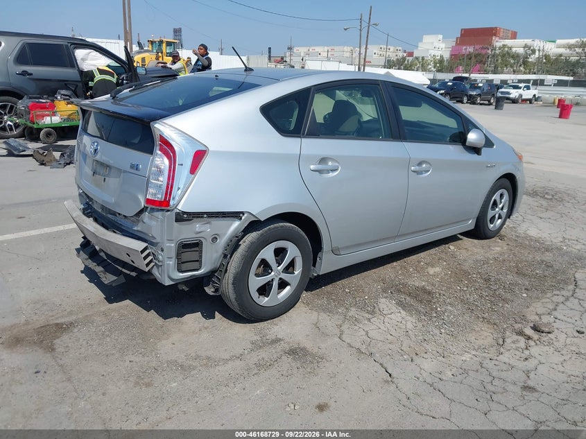 Vin: jtdkn3du7d5680934, lot: 46668571, toyota prius two 20134