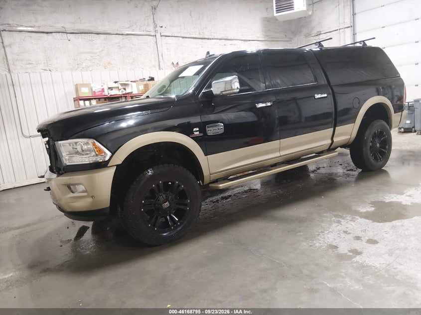 Vin: 3c6ur5gl9gg134488, lot: 46668637, ram 2500 laramie longhorn 20162