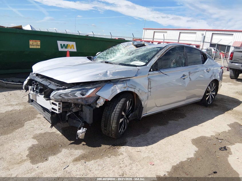 Vin: 1n4bl4fv9kc150948, lot: 46668642, nissan altima 2.5 platinum 20192