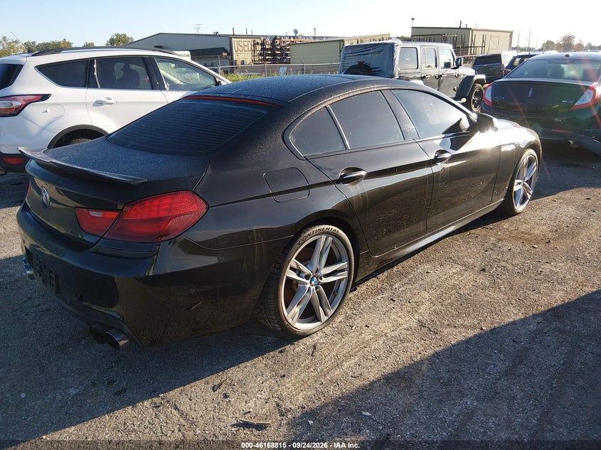 Vin: wba6b4c55ed099351, lot: 46668657, bmw 650i gran coupe xdrive 20144